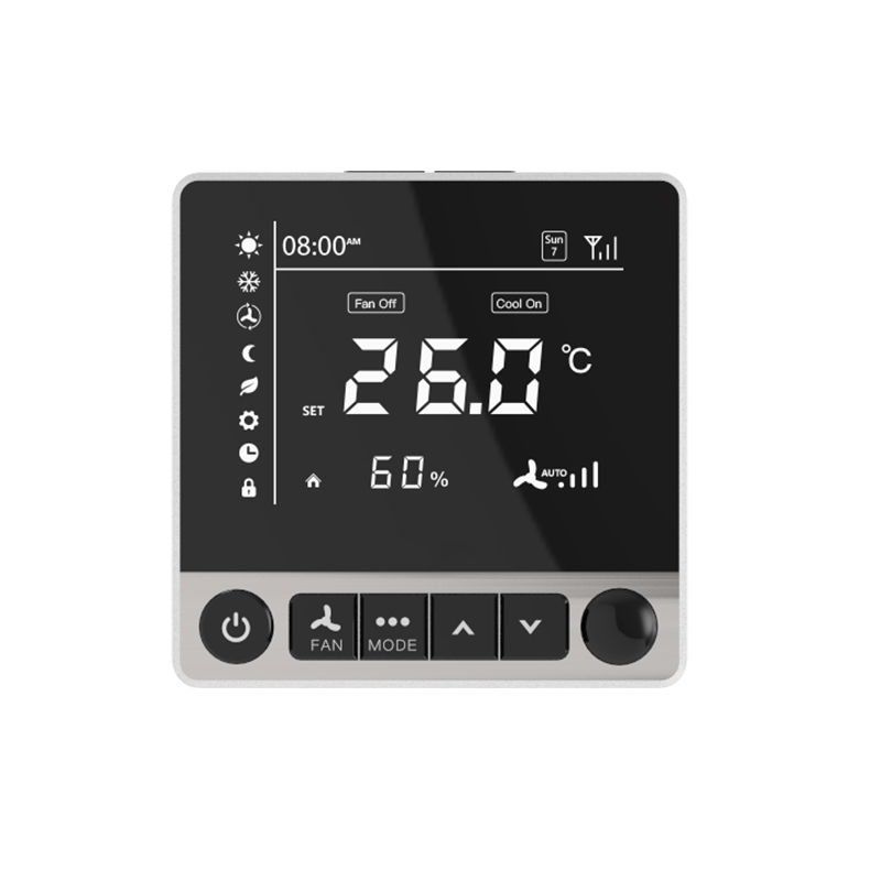 viedais ventilatora spoles termostats zigbee ventilatora spoles bloka termostats zigbee programmējams ventilatora spoles termostats OEM