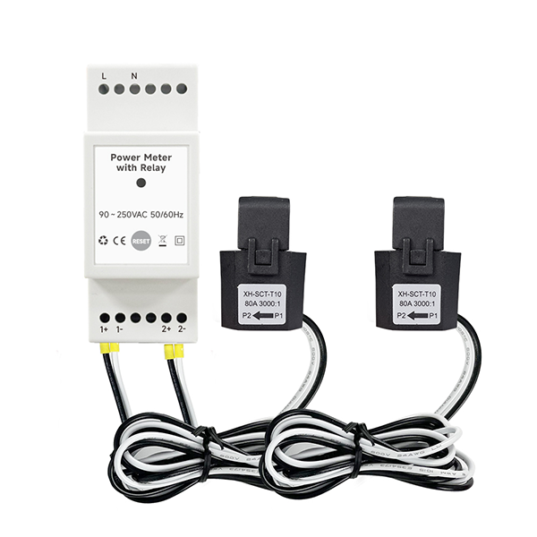 single phase power monitor tuya smart energy meter digital smart meter commercial energy meter 120A 200A 300A 500A 750A