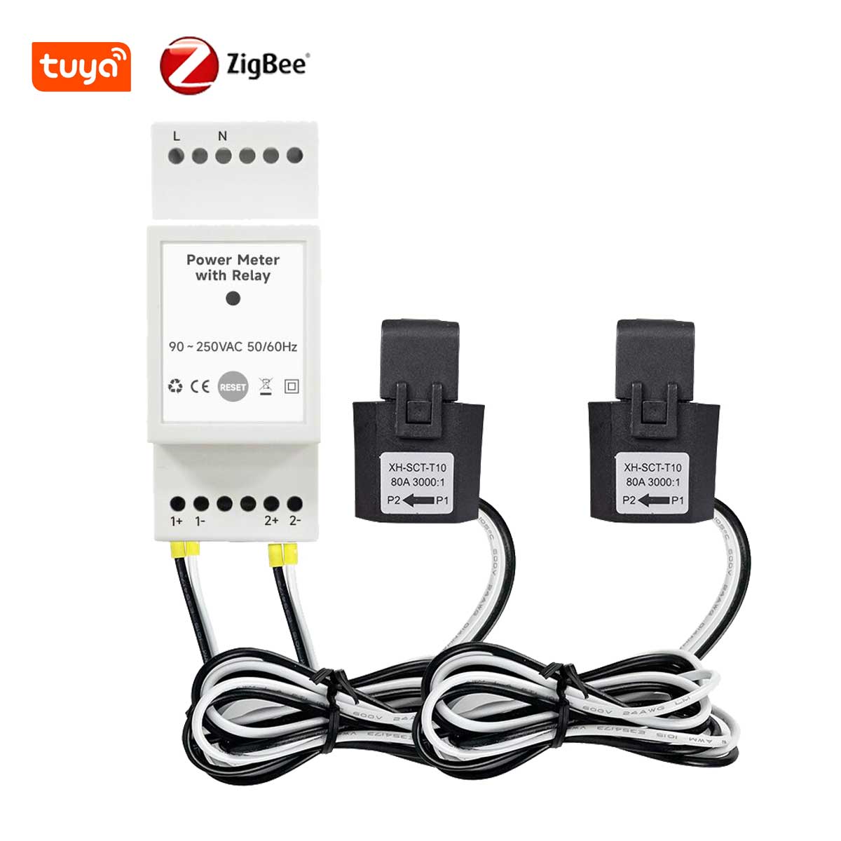 zigbee ugbu a nlekota ngwaọrụ tuya smart energy mita tuya dakọtara mita OEM
