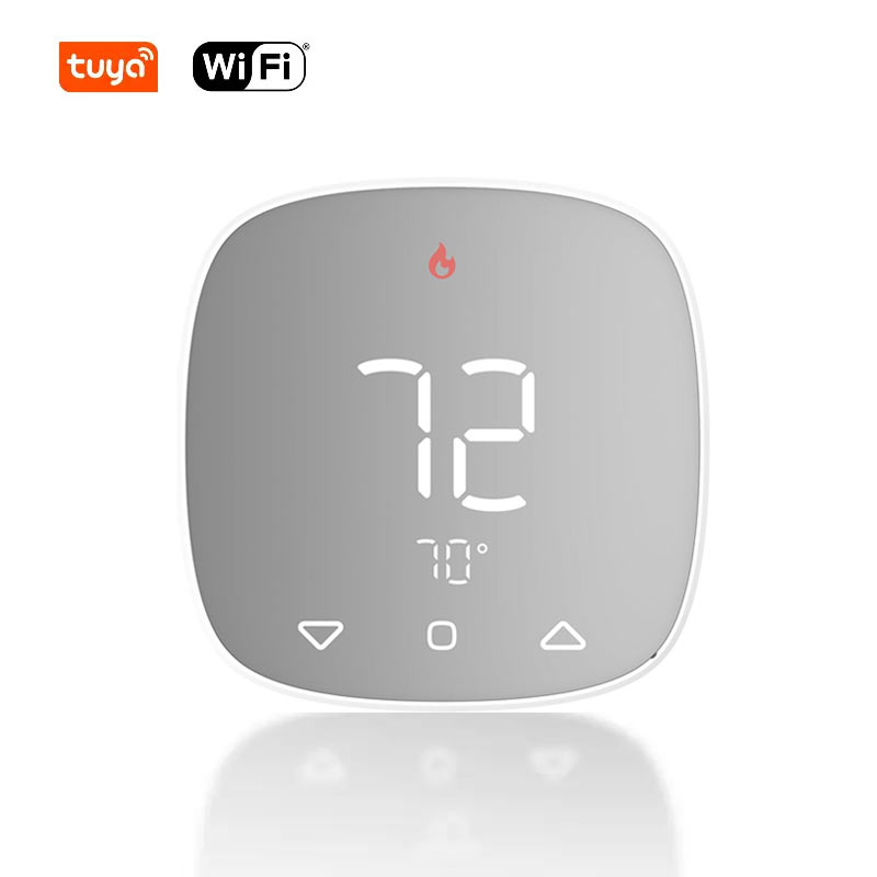 OWON PCT5231 ọcha 24VAC smart WiFi thermostat maka sistemụ HVAC nkịtị na nke ọkpọkọ okpomọkụ