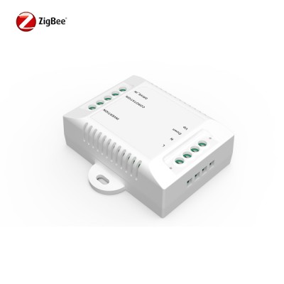 ZigBee curtain control module for electric curtain motor integration