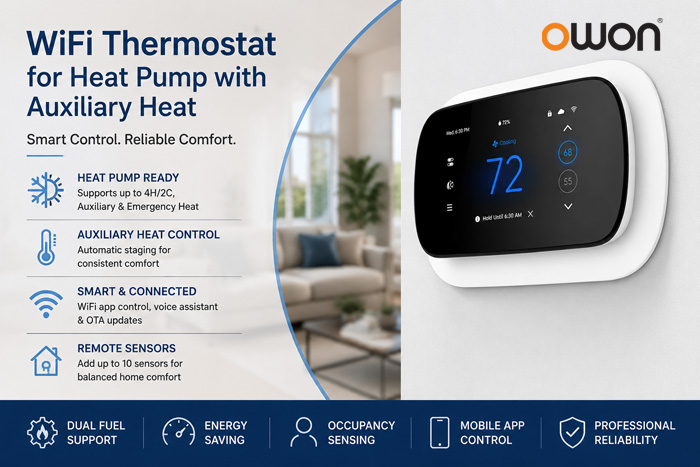 WiFi-Thermostat-for-Heat-Pump-with-Auxiliary-Heat-Compatibility