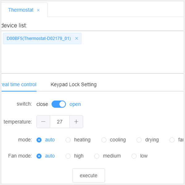 Temperature control