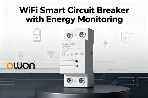 wifi smart din rail relay