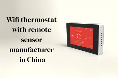 WiFi smart thermostat touchscreen thermostat